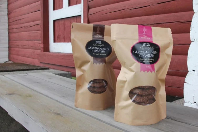 Groviser m/Mørk Sjokolade Cookies Eventyrsmak