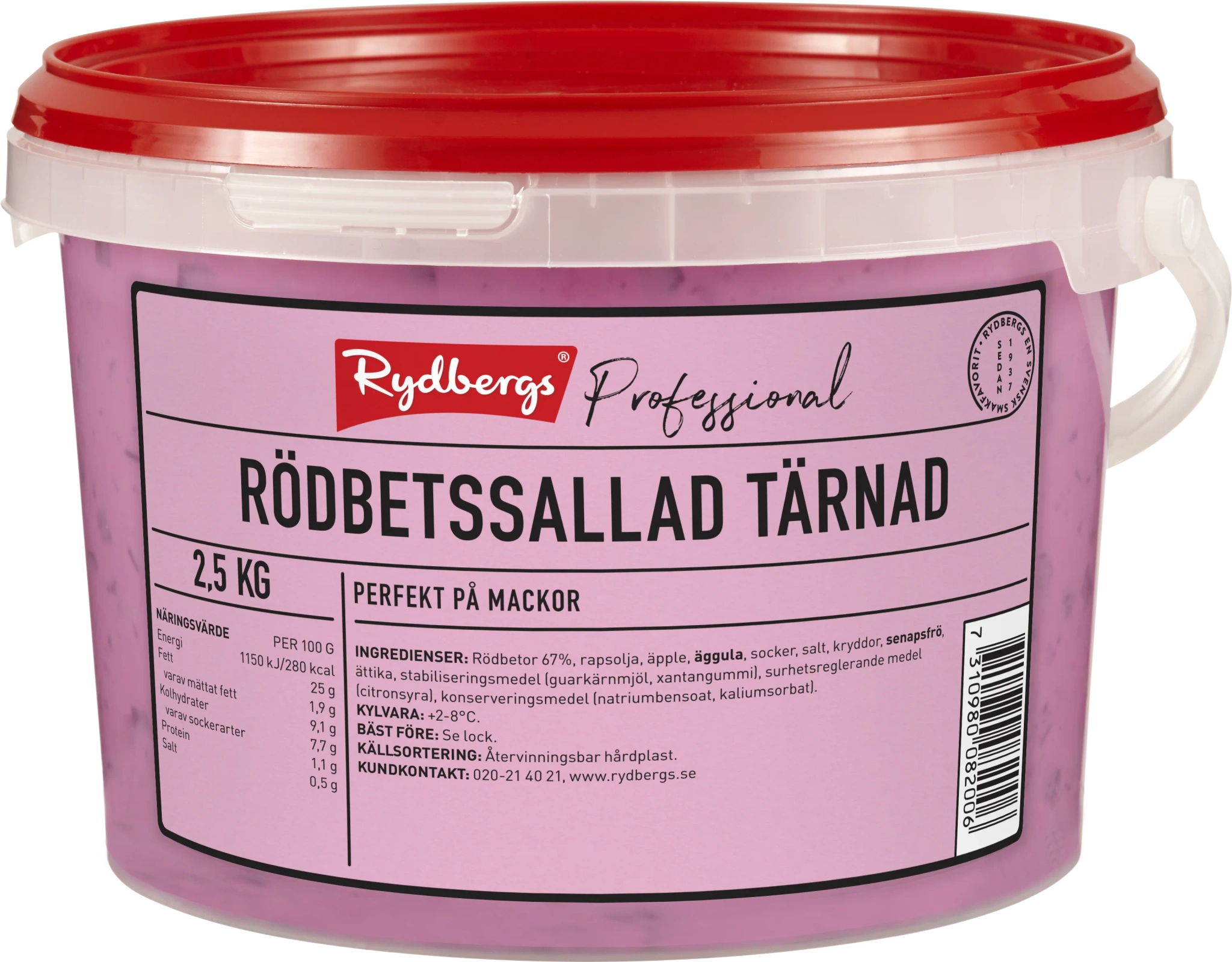 Rödbetssallad tärnad