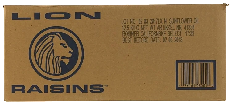 Rosiner california   12,5kg