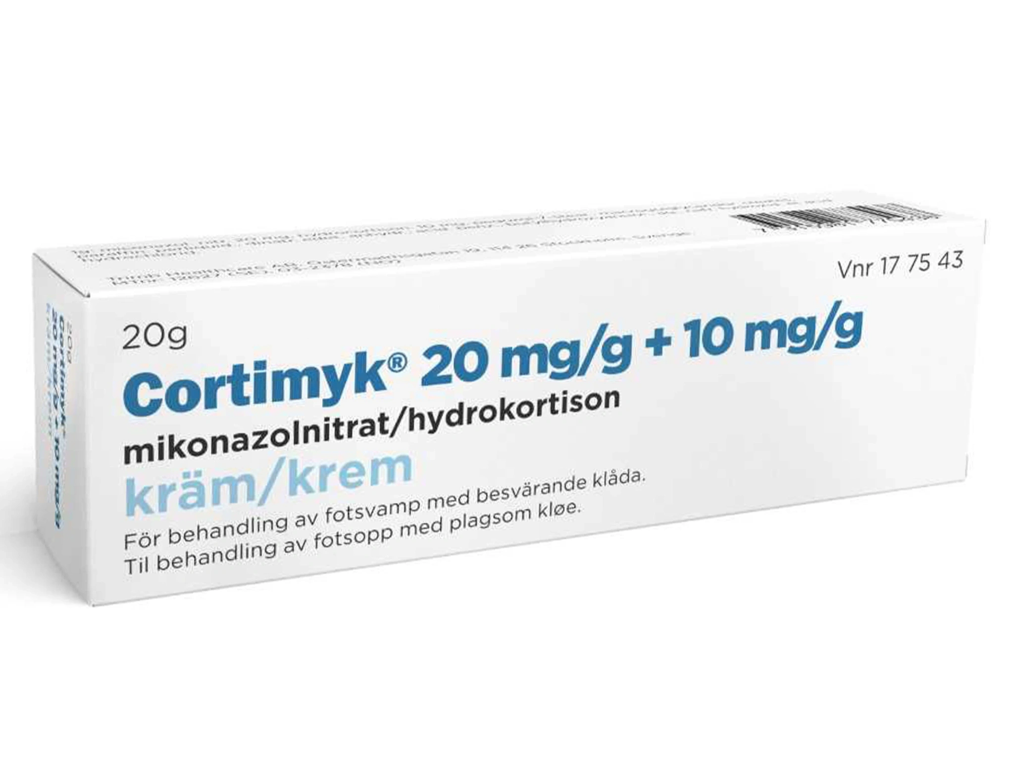 Cortimyk Krem 20+10mg/g, 20 g