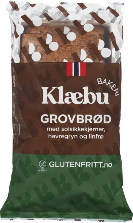 Grovbrød 500g skåret (glutenfritt)