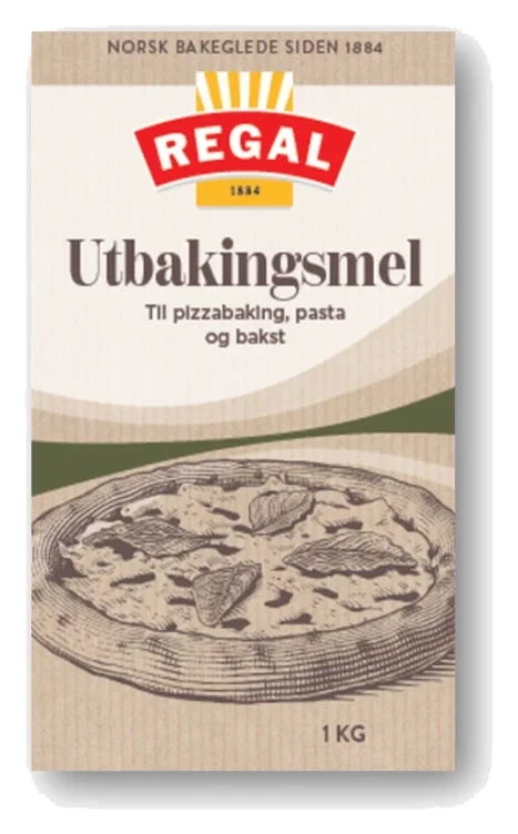 Utbakingsmel 1kg Regal
