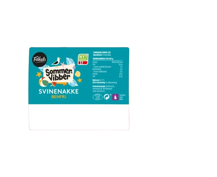 Svinenakke i Bit Ca600g Sommervibber