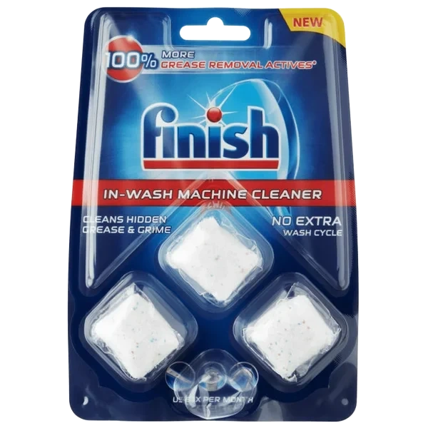 Finish In-wash Maskinrens 8stk