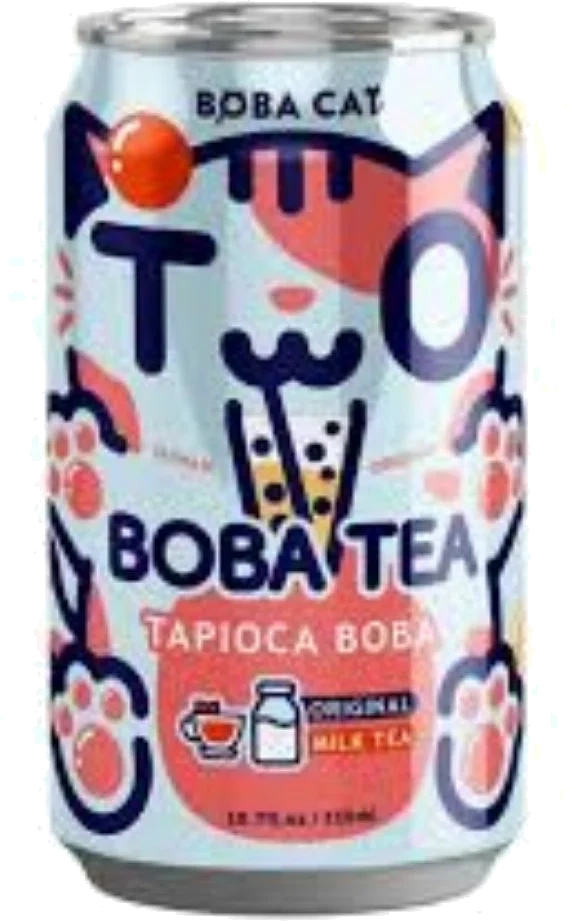 Boba Cat Original Milk Tea 315ml