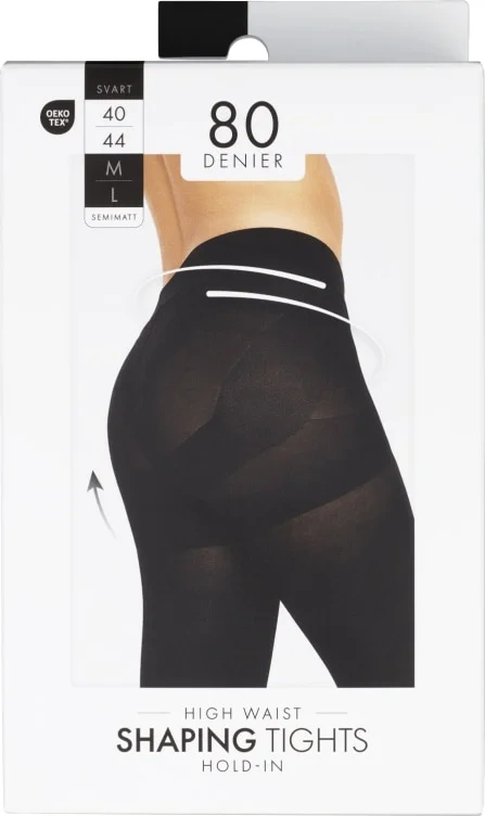 Shaping Tights 80den m/L Black Under
