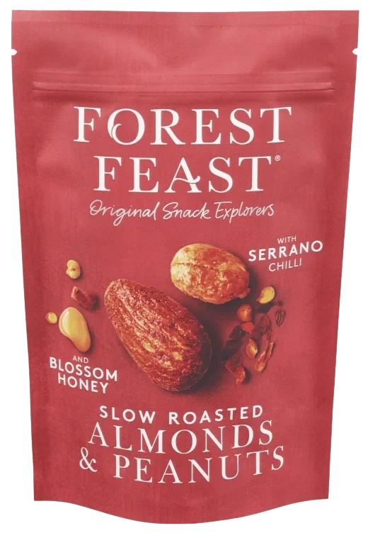 Forest Feast Chilli Honey Peanuts & Almonds 120g
