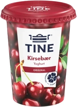Yoghurt Kirsebær 500g Tine