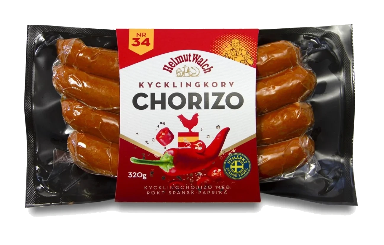 Kycklingkorv Chorizo