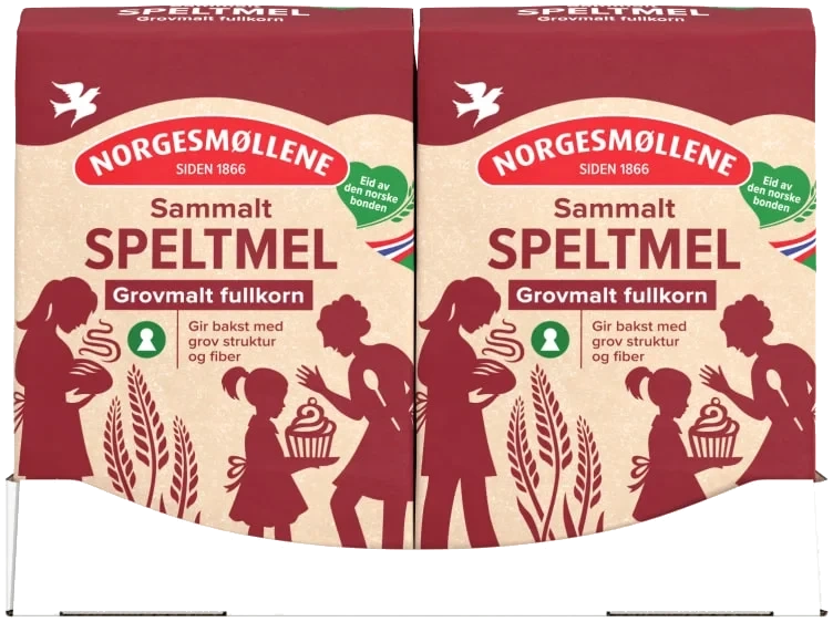 Speltmel Sammalt Møllerens