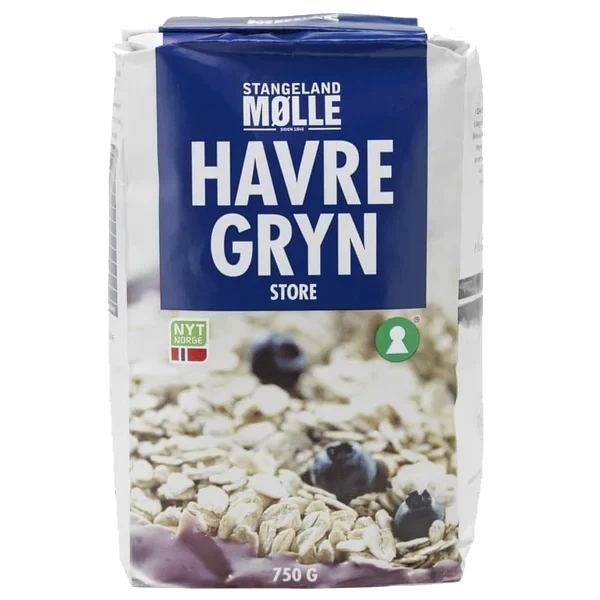 Havregryn Store 750g Stangeland Mølle