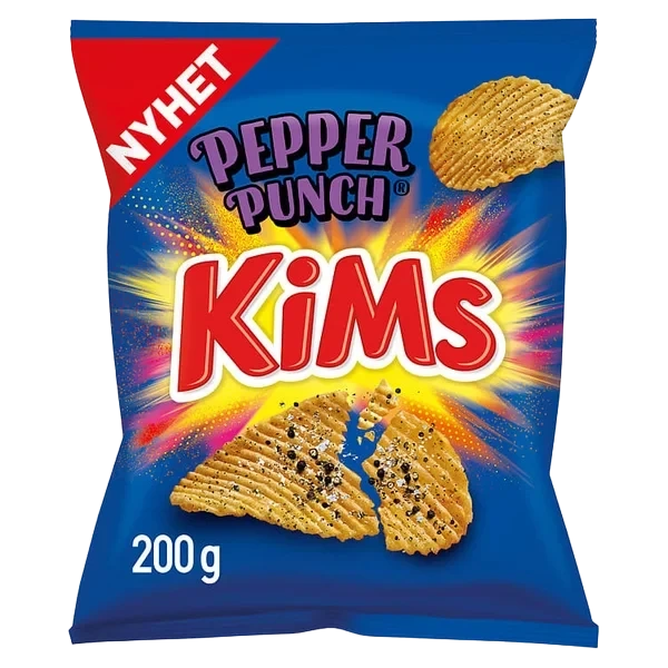Kims Potetgull Pepper Punch 200g