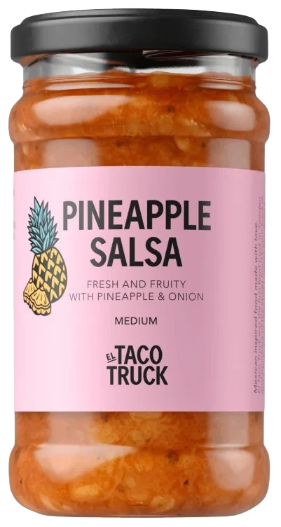 Pineapple Salsa Medium 215g El Taco Truck