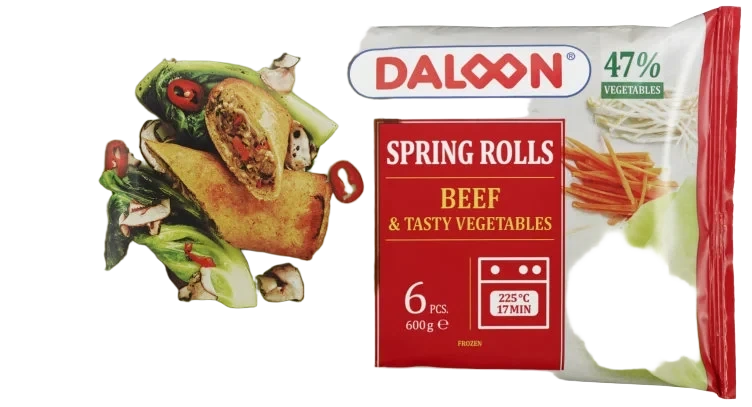 Vårrull m/ Oksekjøtt 600g