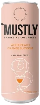 Mustly Sparkling Coldpress - White peach