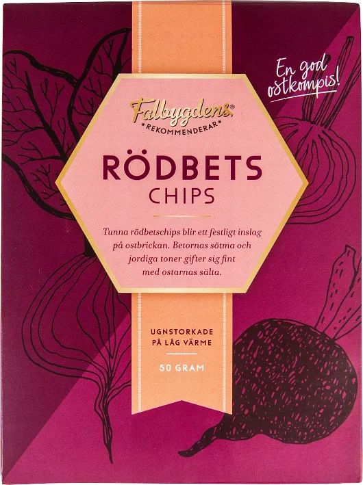 Rödbetschips