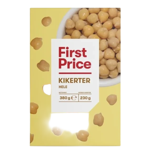 Kikerter 380g First Price