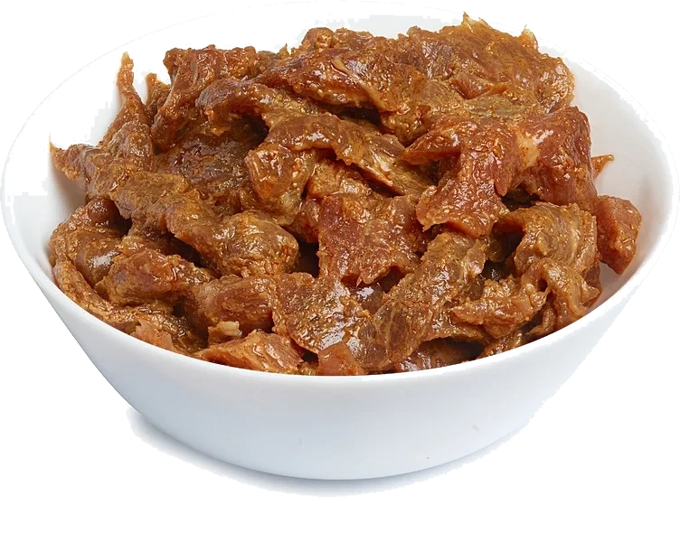 Biffsnadder marinert   5xca1kg   kg