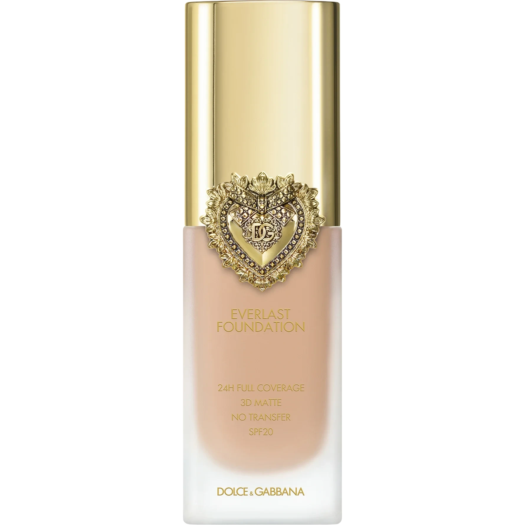Dolce & Gabbana Everlast Foundation 24H Full Coverage 3D Matte No Transfer SPF20 12N Light Medium