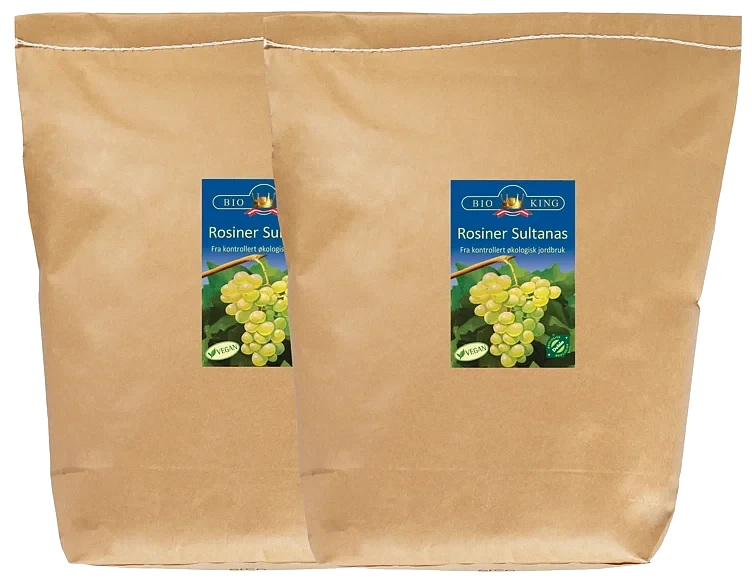 Rosiner sultanas økol. vegansk   5kg