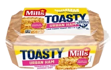 Toasty Urban Ham 180g Mills