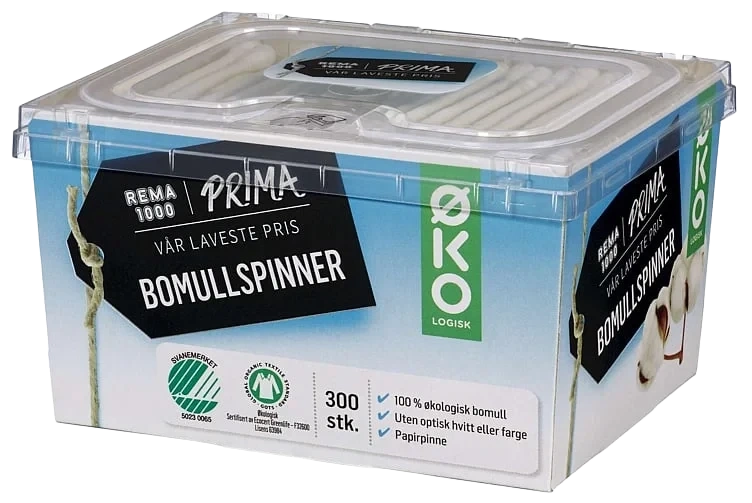 Bomullspinner 300stk