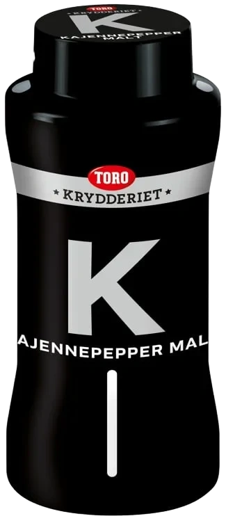 Cayennepepper 380g Toro Krydder