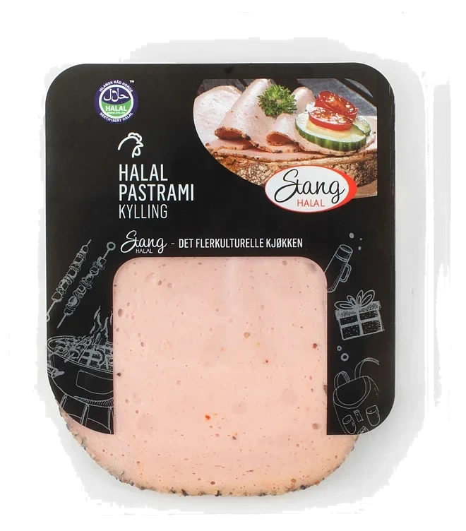 Kylling pastrami halal   100g