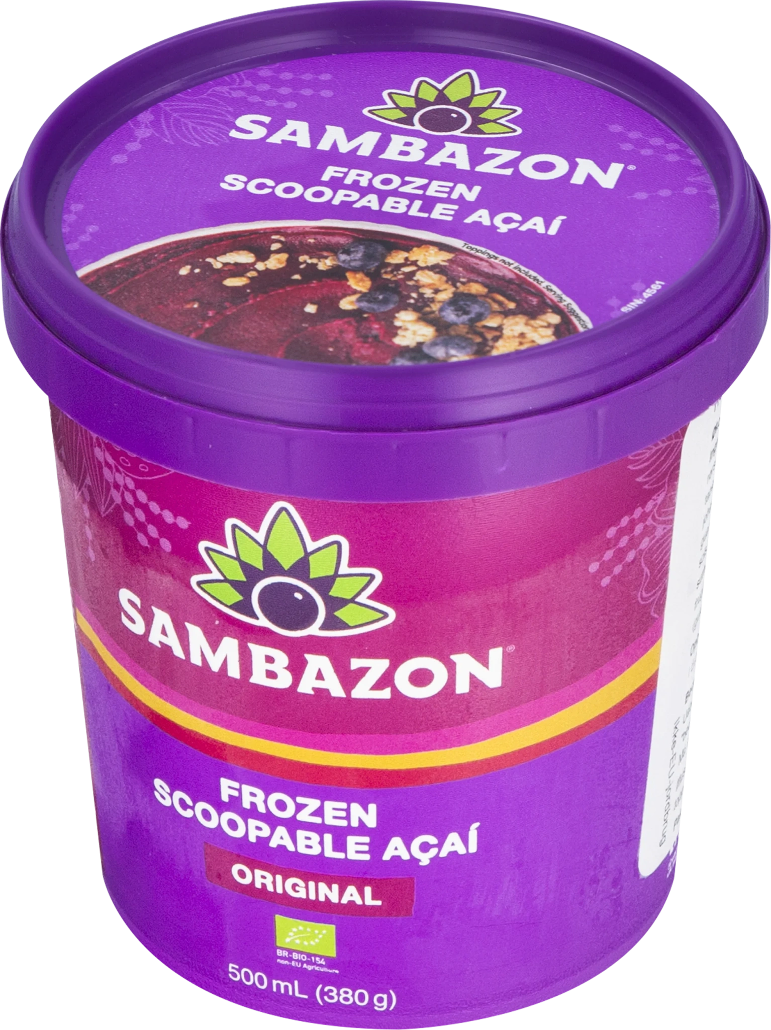 Sambazon Frozen scoopable Acai