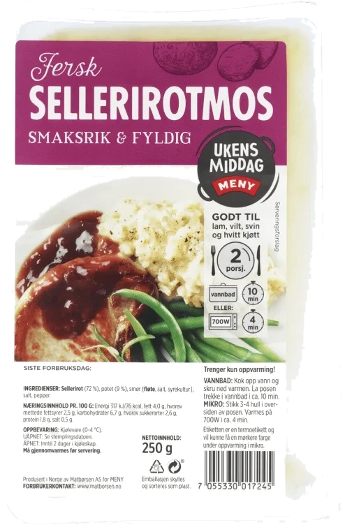 Sellerirotpure 250g Meny