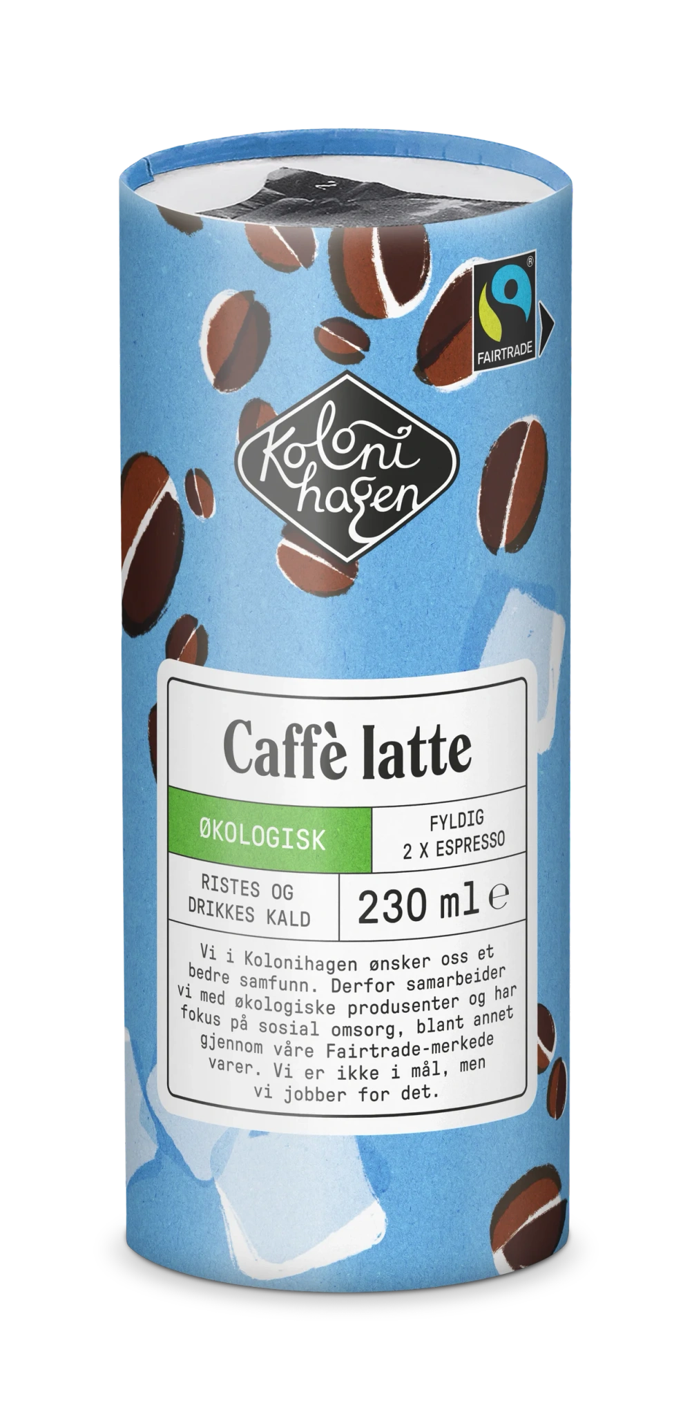 Iskaffe Caffe latte