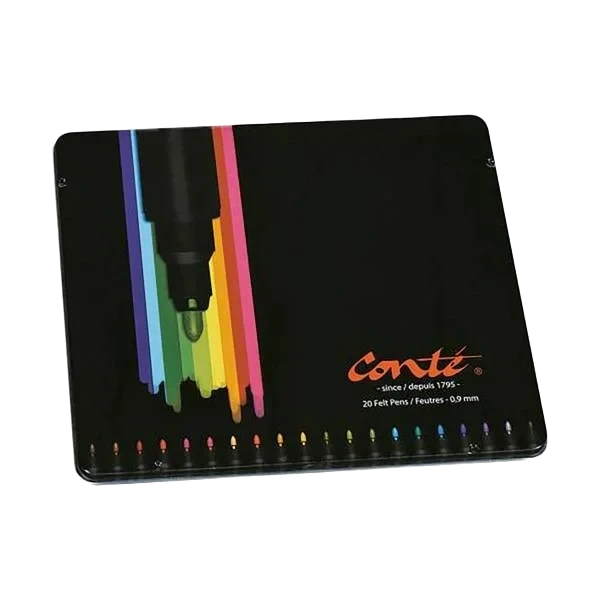 Conte Fargetusjer - 20pk