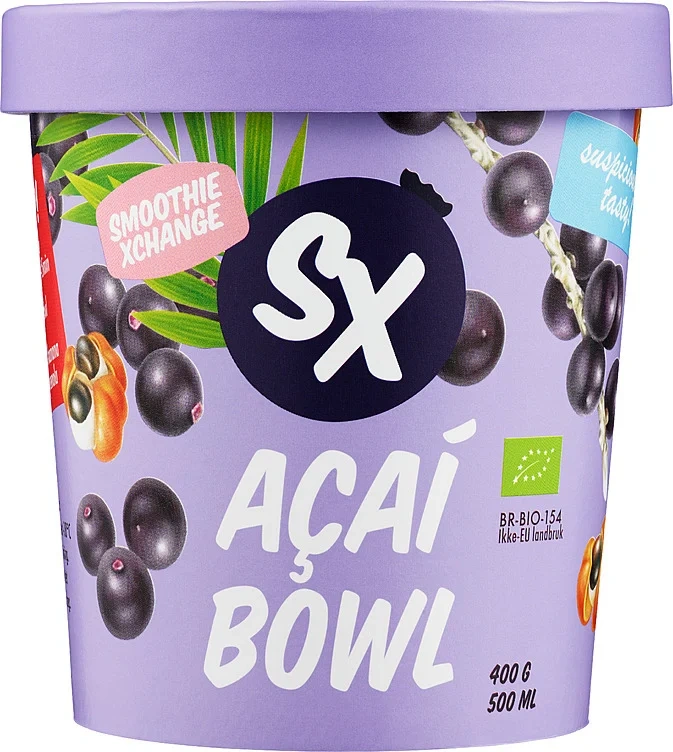 Smoothiexchange Acai Bowl Øko 400g
