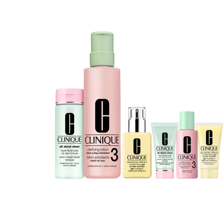 Clinique Great Skin Everywhere: For Combination Oily Skin Set
