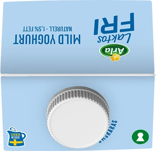 Laktosfri mild yoghurt naturell 1.5%