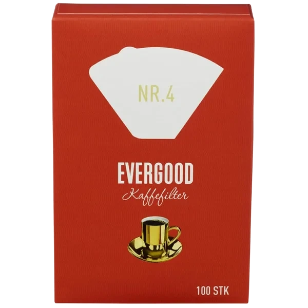 Filterposer Nr.4 100stk Evergood