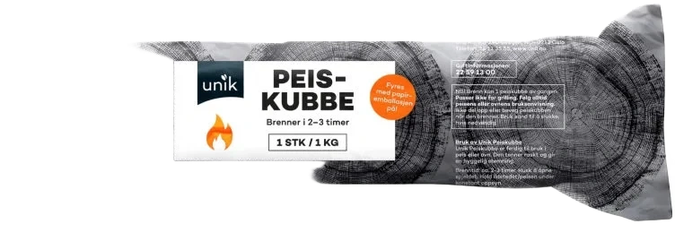 Peiskubbe 1kg Unik
