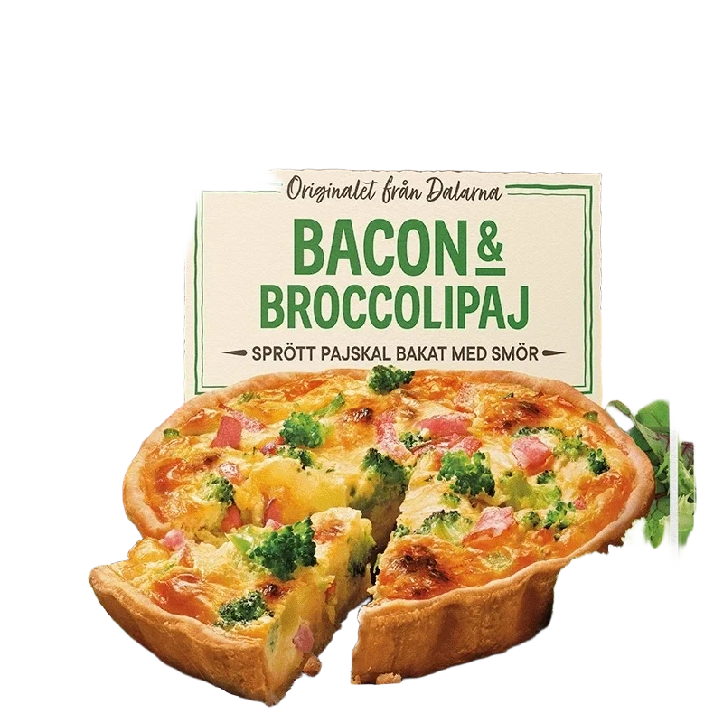 Bacon/broccolipaj