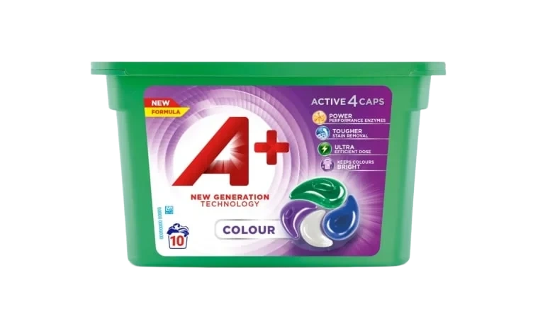 A+ Active 4 Color Caps 14stk