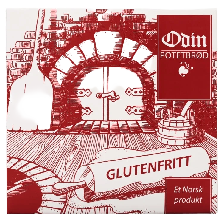 Flatbrød glutenfri 280g Odin
