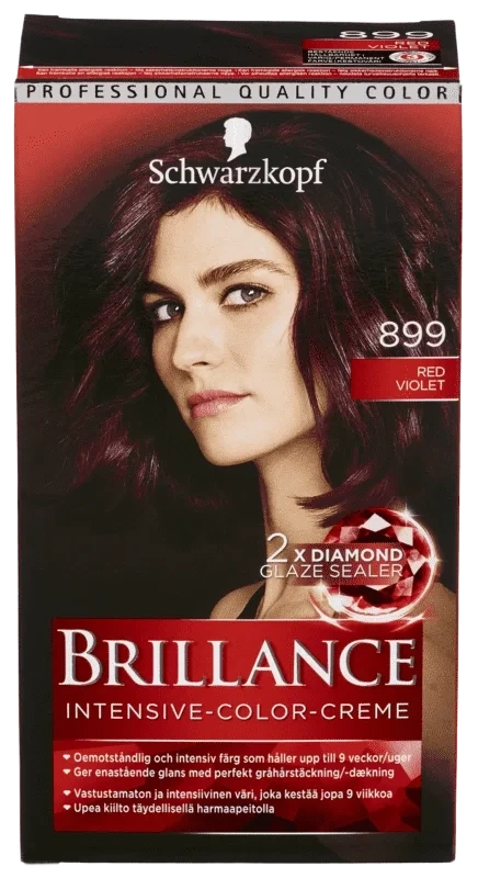 Brillance Hårfarge 899 Red Violet