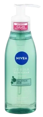 Nivea Derma Skin Clear Wash Gel, 150ml