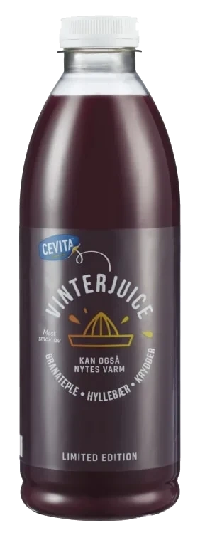 Vinter Granateple, Hyllebær, Krydder Juice 1l Cevita