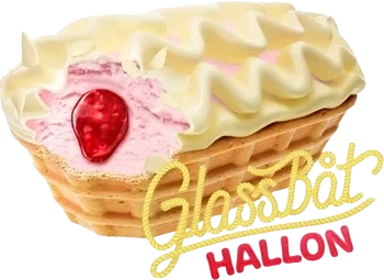 Glassbåt Hallon