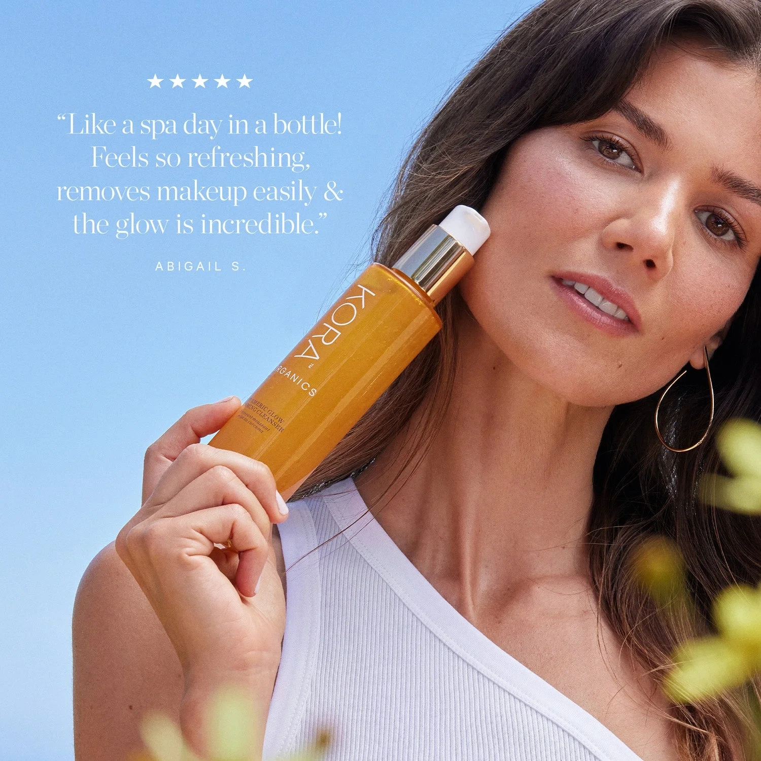 Kora Organics Turmeric Glow Foaming Face Cleansing Gel 150 ml