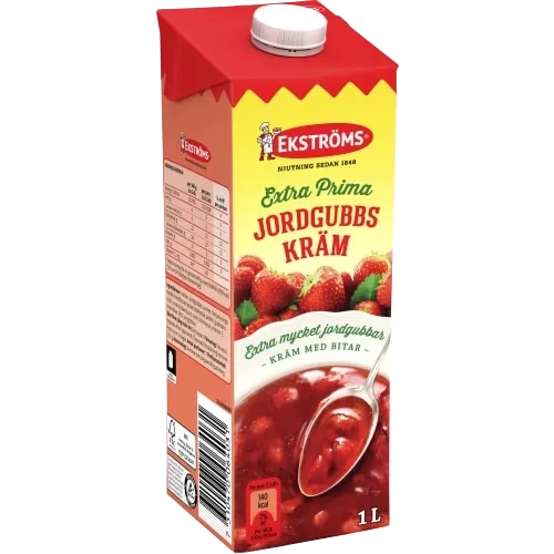 EKSTRÖMS Extra Prima Jordgubbskräm