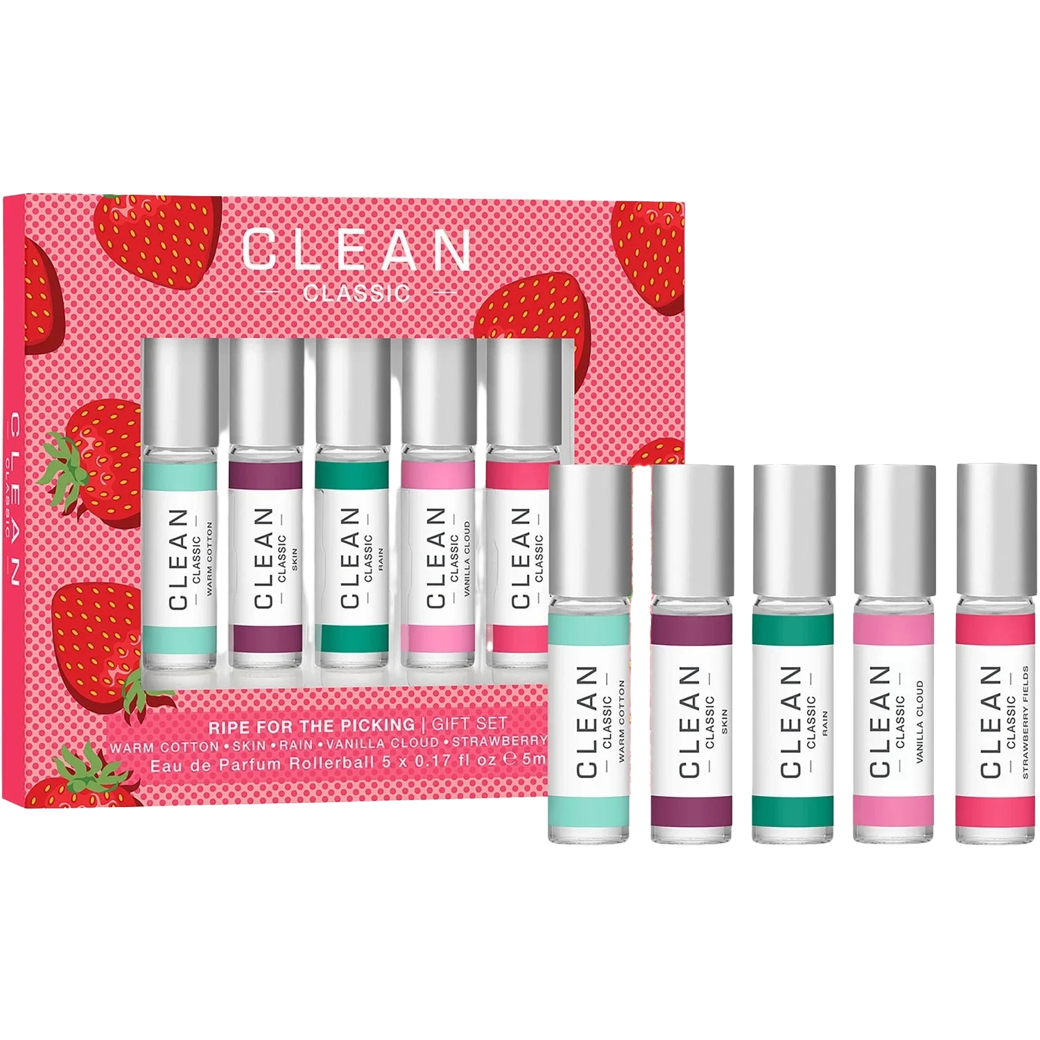 Clean Classic Layering Rollerball Gift Set
