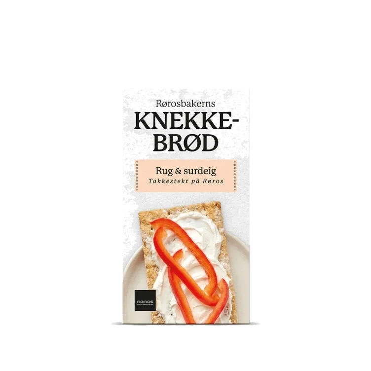 Knekkebrød Rug og Surdeig 180g