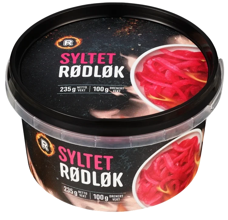 Syltet rødløk  260g