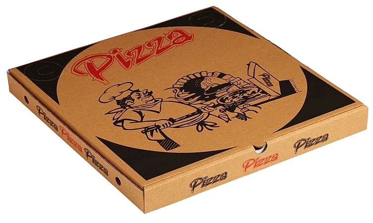 Pizzaeske 42x42 Brun 50stk